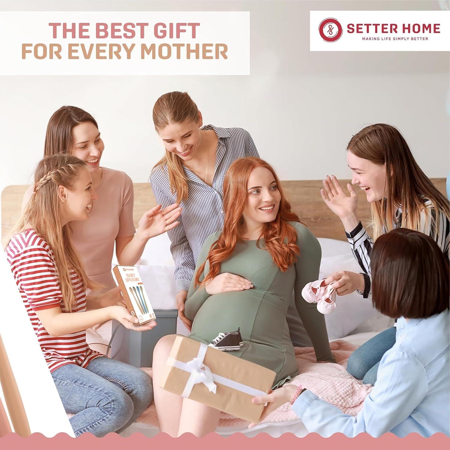 Cucharas Suaves para Bebés Setter Home - Silicona Apta Lavavajillas