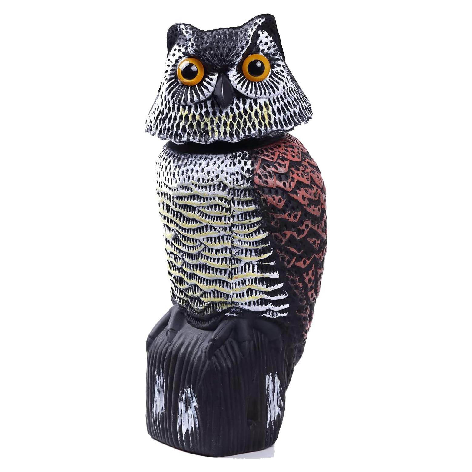 Espantapájaros Imitación Búho Hedoc para Jardín 38 cm