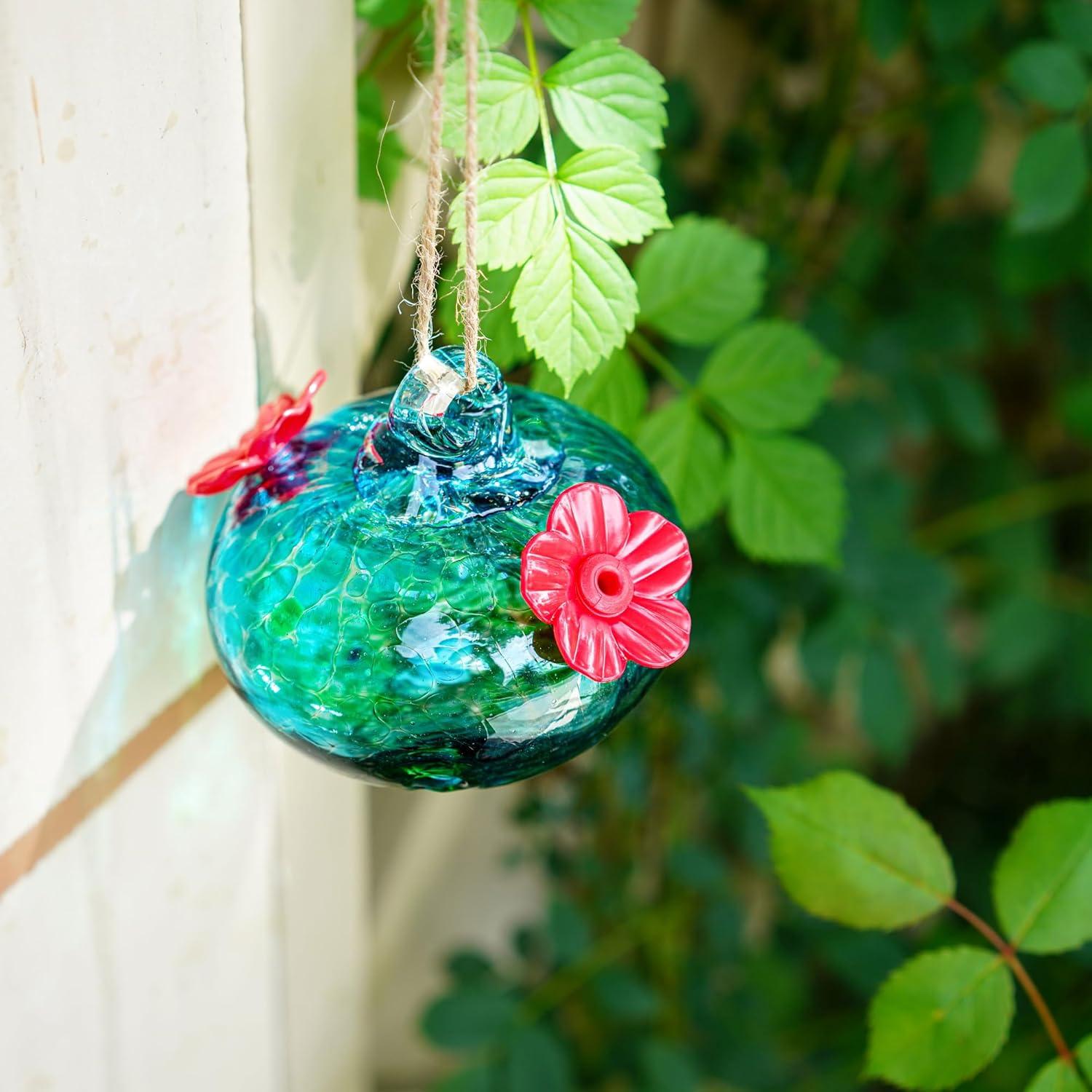 Alimentadores de Colibrí de Vidrio KRISININE 2 Pcs 98 ml