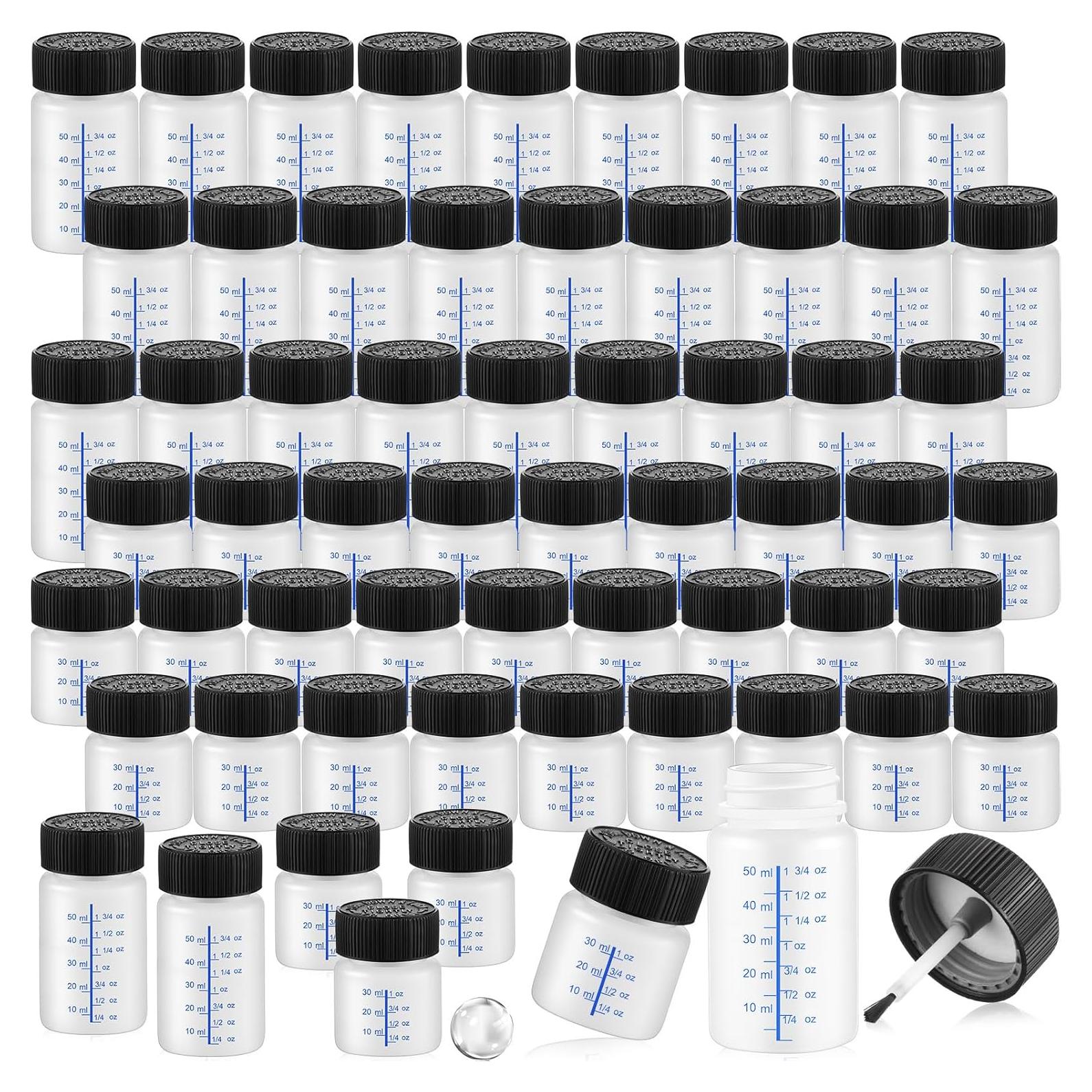 Kit 60 Botellas de Pintura Maxcheck con Pincel 30ml y 60ml