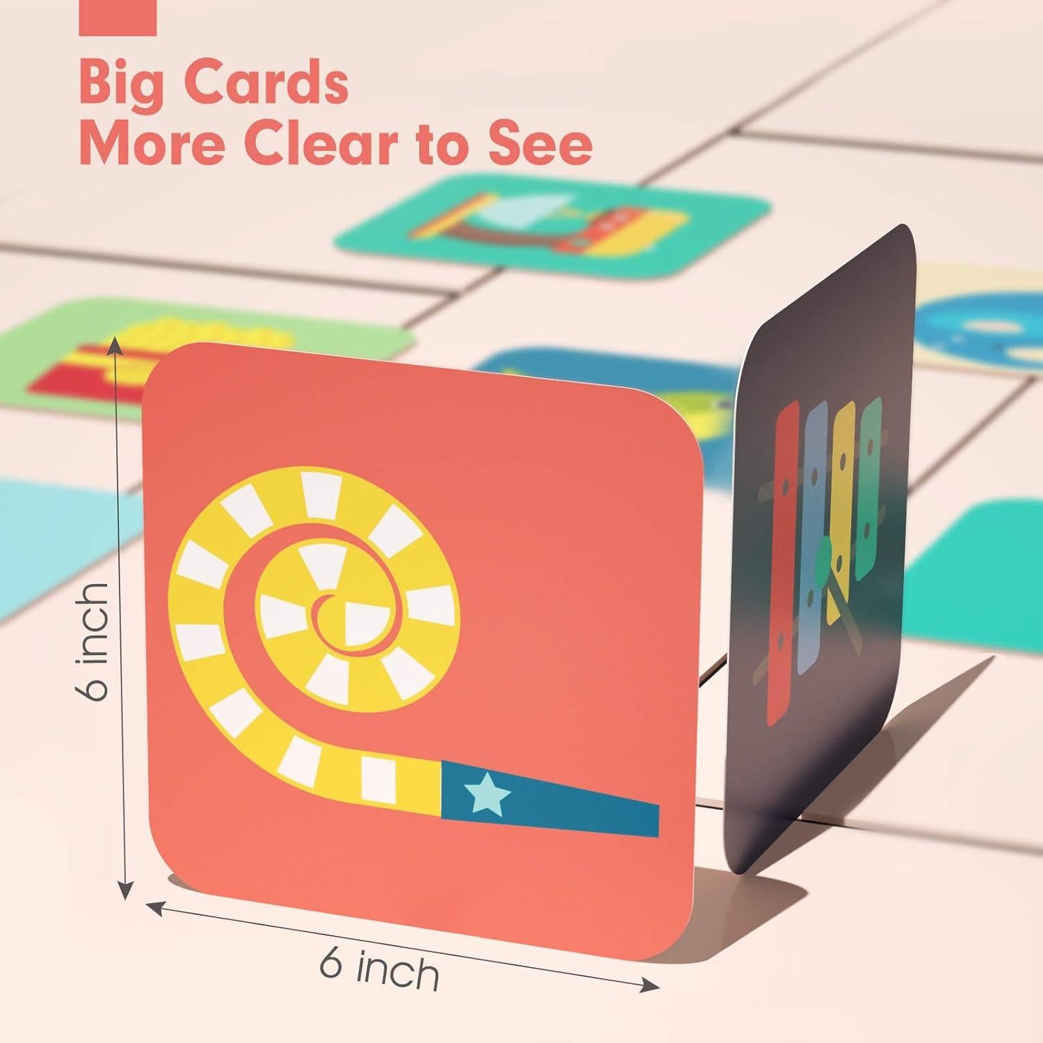 Tarjetas de Estimulación Visual Hahaland para Bebés 0-36 Meses