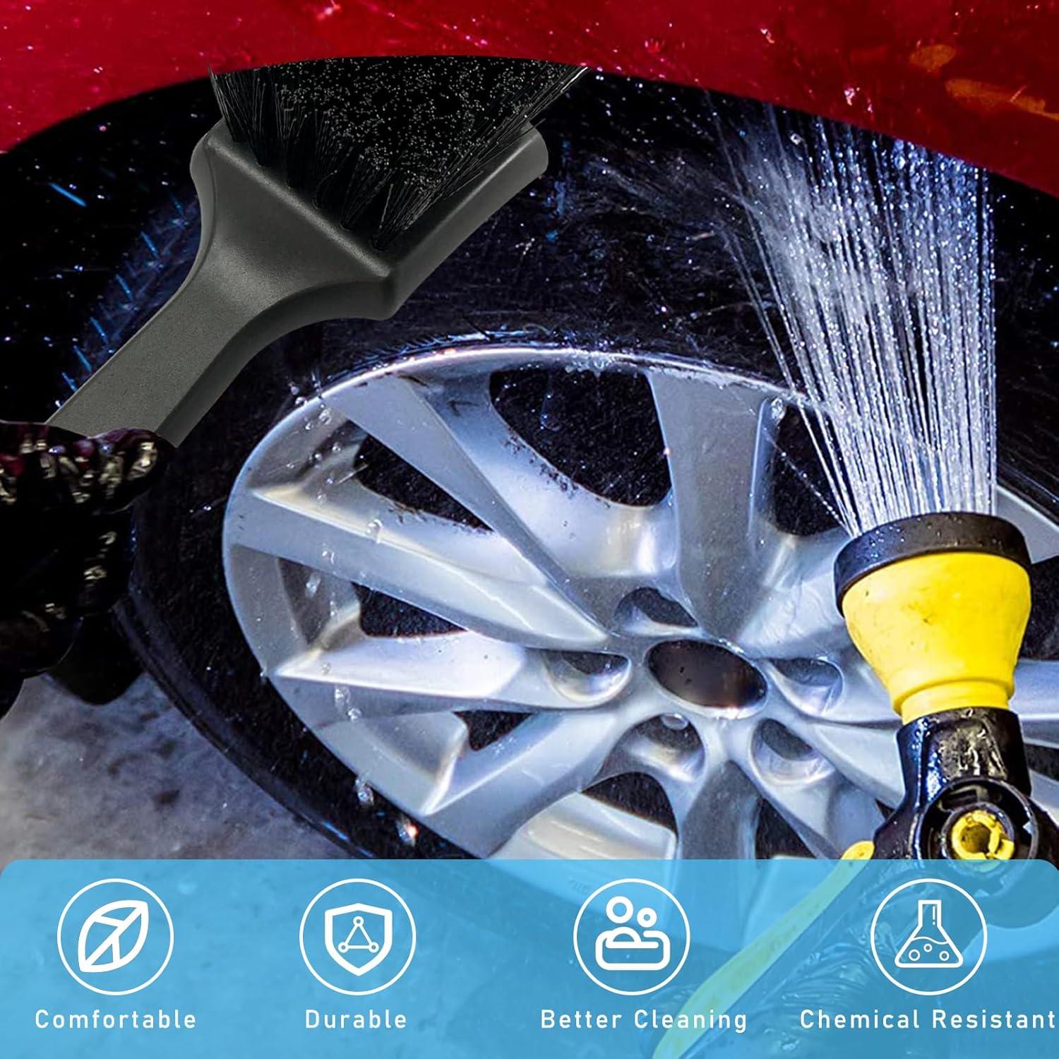 Cepillo de Lavado de Autos Ziciner con Cerdas Rígidas 21.6cm