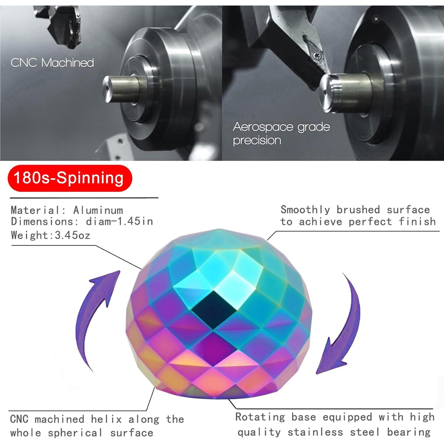 Juguete de Escritorio Kinetic Samilalago Arcoíris 3.76 cm