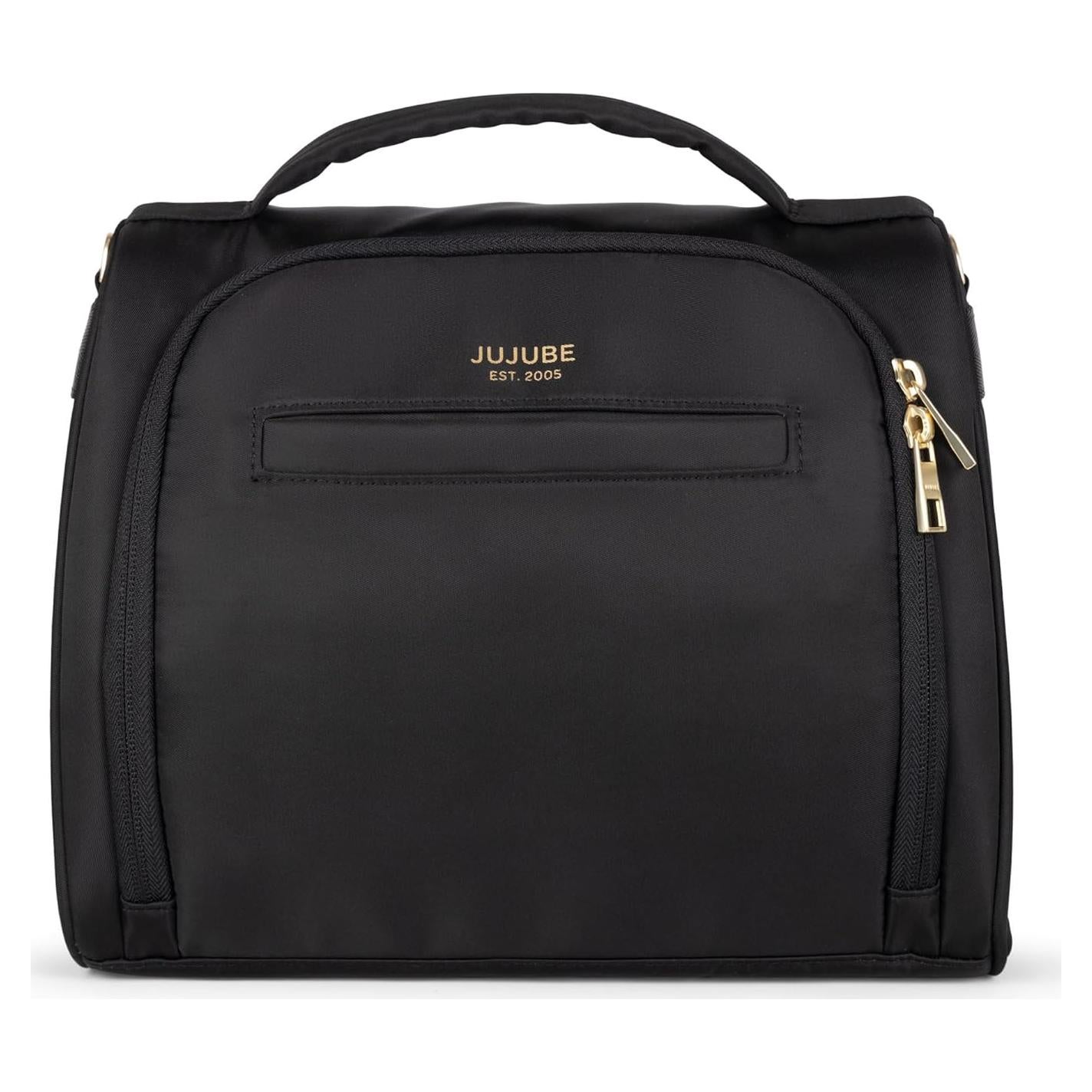 Bolsa Aislada JuJuBe para Biberones y Almuerzo Negra