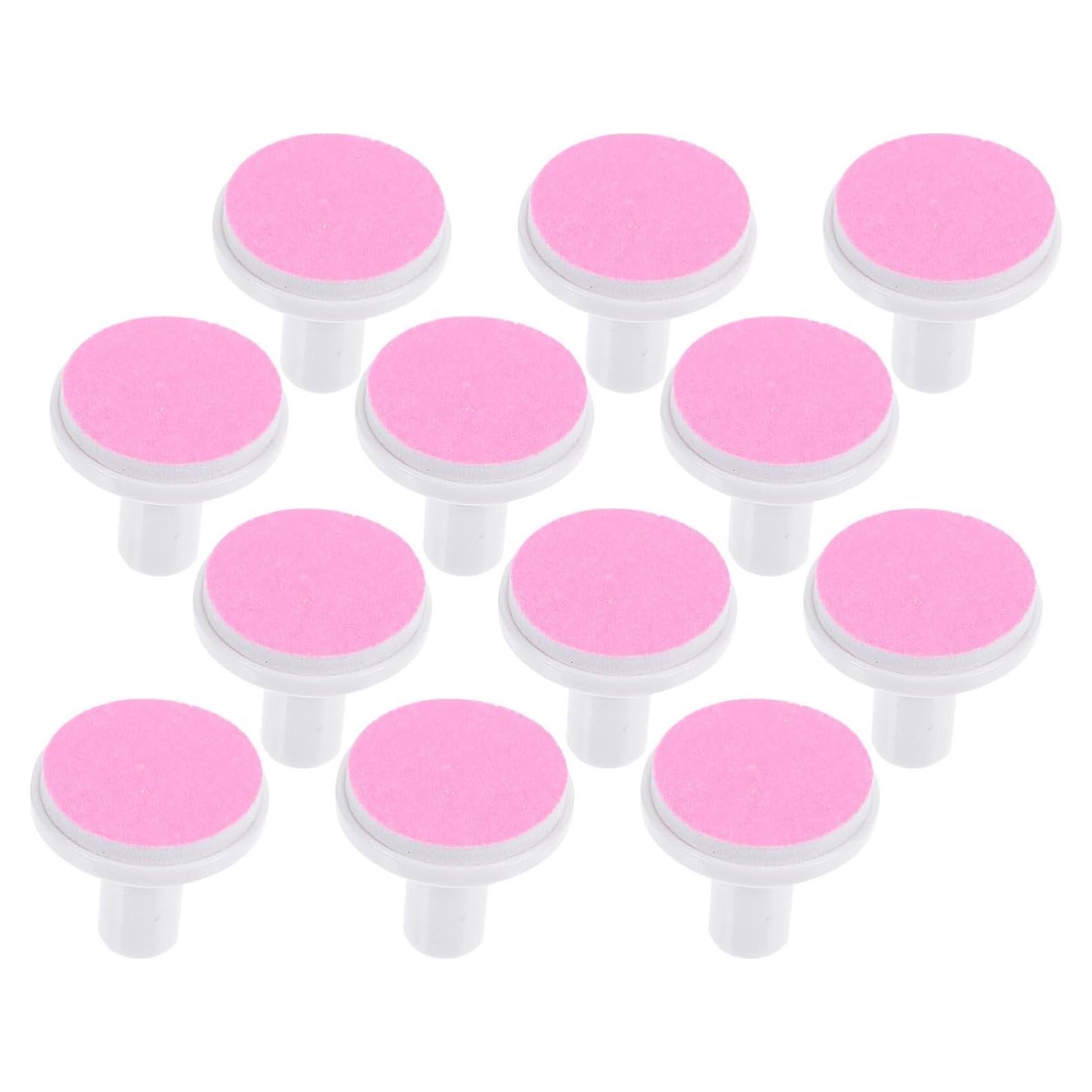 12 Almohadillas de Reemplazo para Cortador de Uñas Minkissy Rosa