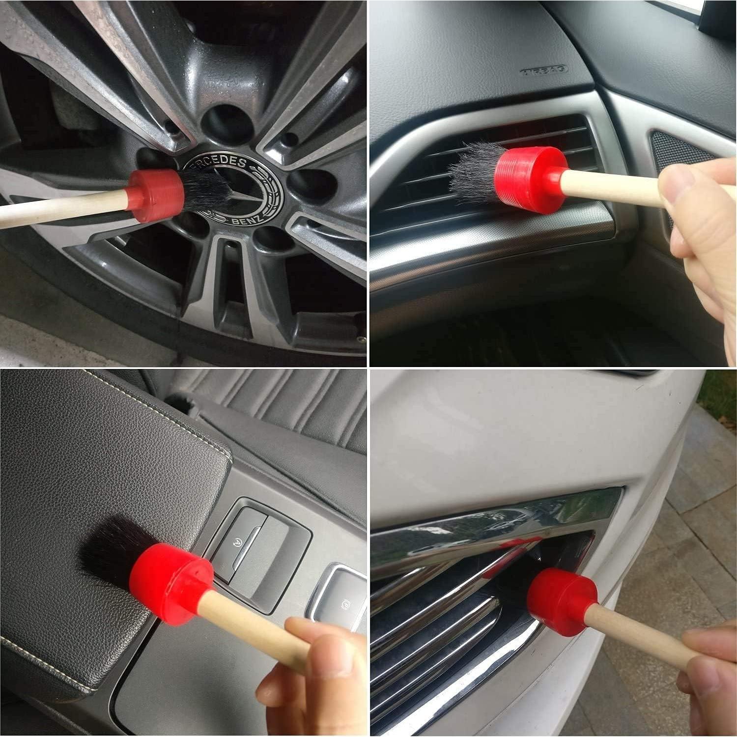 Juego de Cepillos de Detalle para Auto Nurkul - 11 Piezas