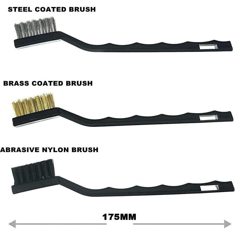 Juego de Cepillos de Detalle para Auto Nurkul - 11 Piezas