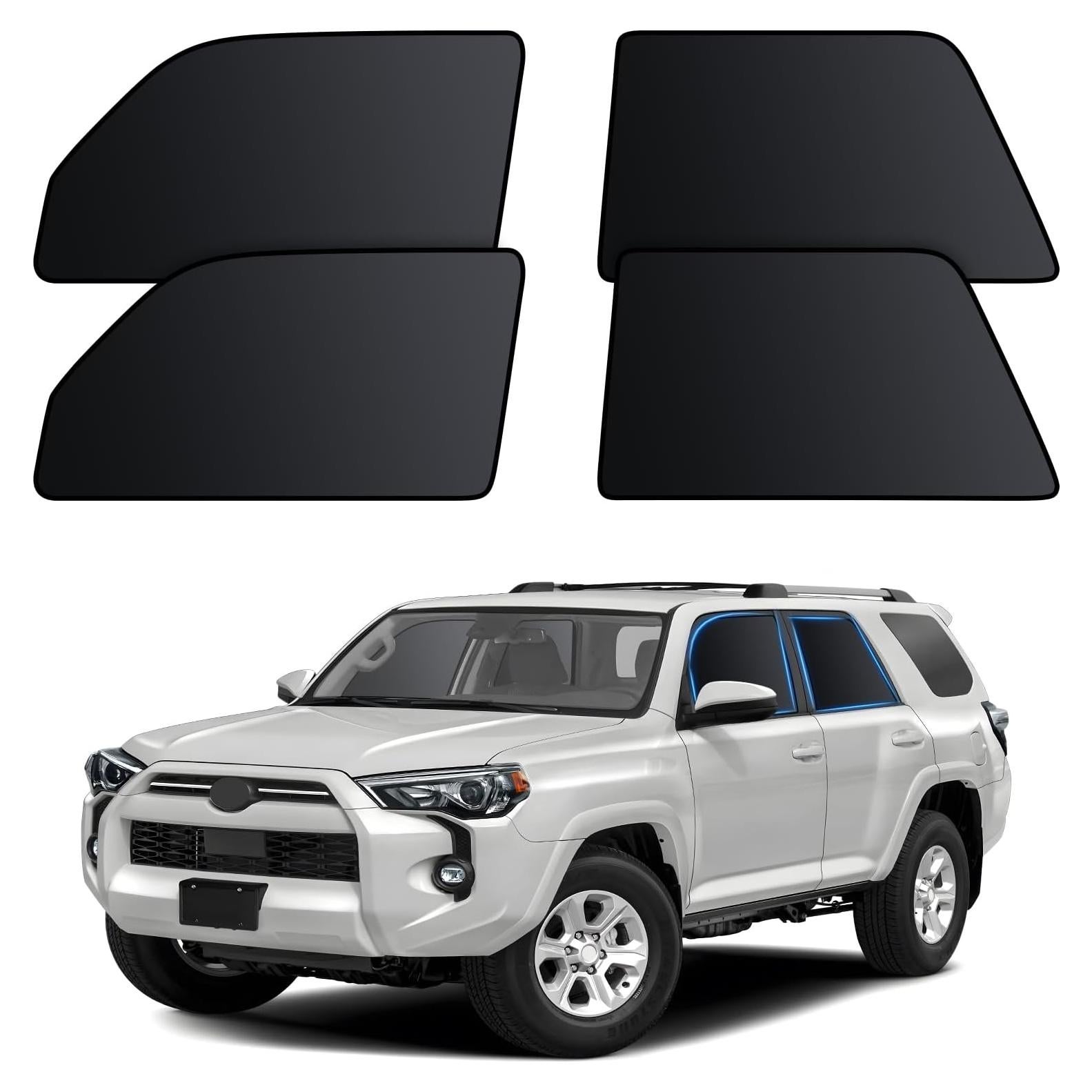 Sombrillas para Ventanas de Auto ZATOOTO Toyota 4Runner 2017-2024