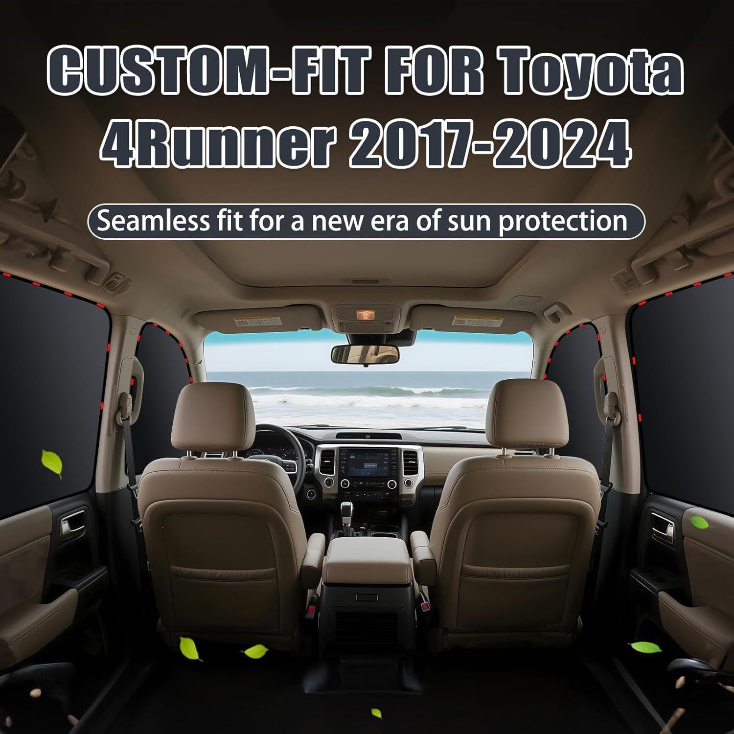 Sombrillas para Ventanas de Auto ZATOOTO Toyota 4Runner 2017-2024