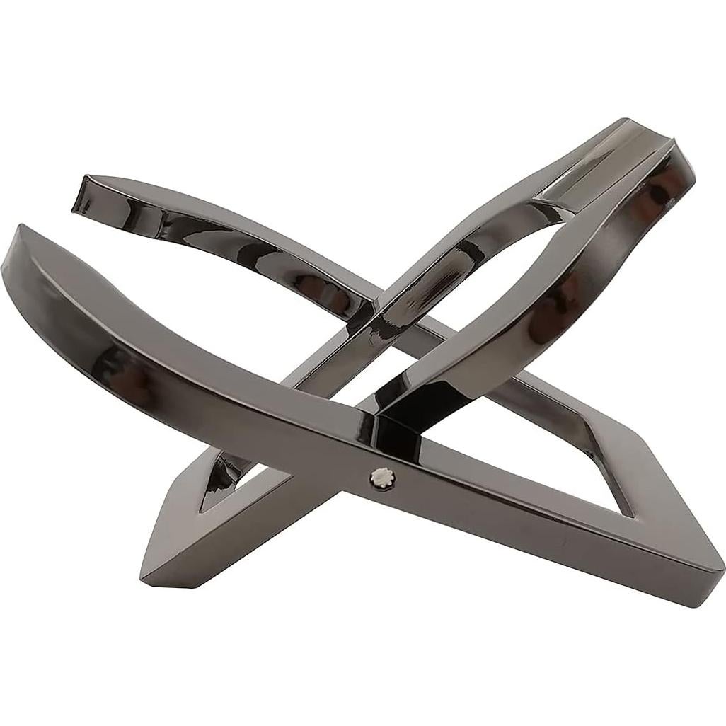 Soporte Pipa de Tabaco Plegable Acero Inoxidable Negro