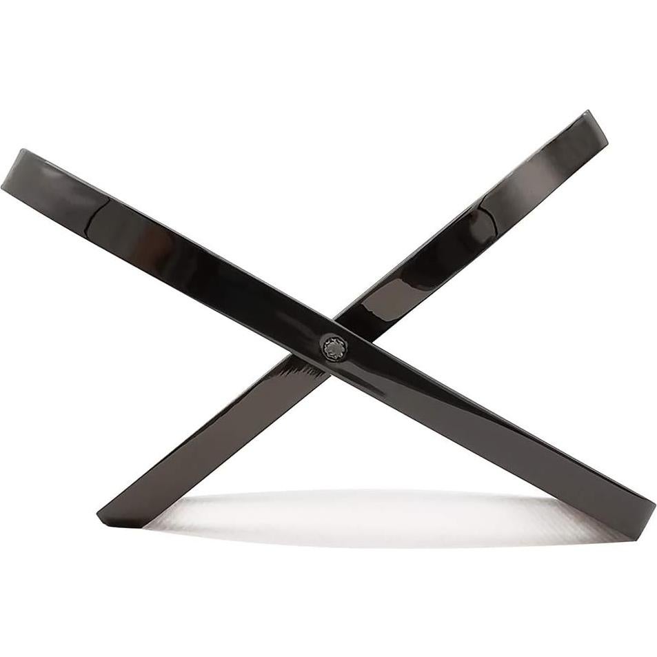 Soporte Pipa de Tabaco Plegable Acero Inoxidable Negro