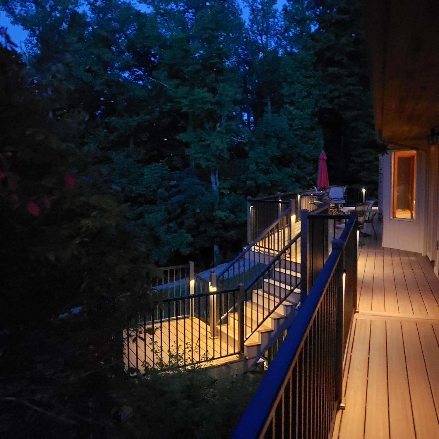 Kit de Iluminación LED FVTLED 10 Piezas 12V Impermeable