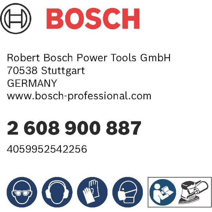 Lija Bosch Expert C470 102x62mm Grano 80 para Multi Lijadora