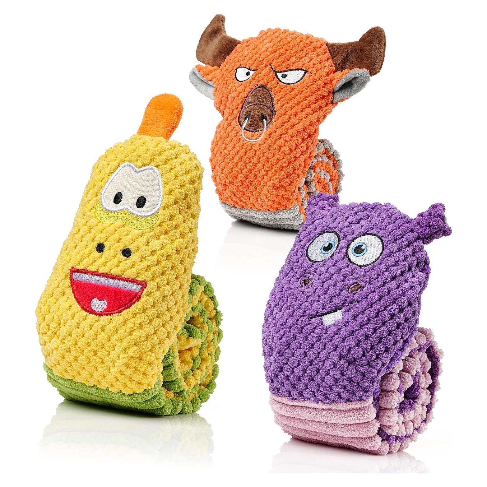 Juguetes para Perros Grandes Sedioso 3-Pack Sin Relleno