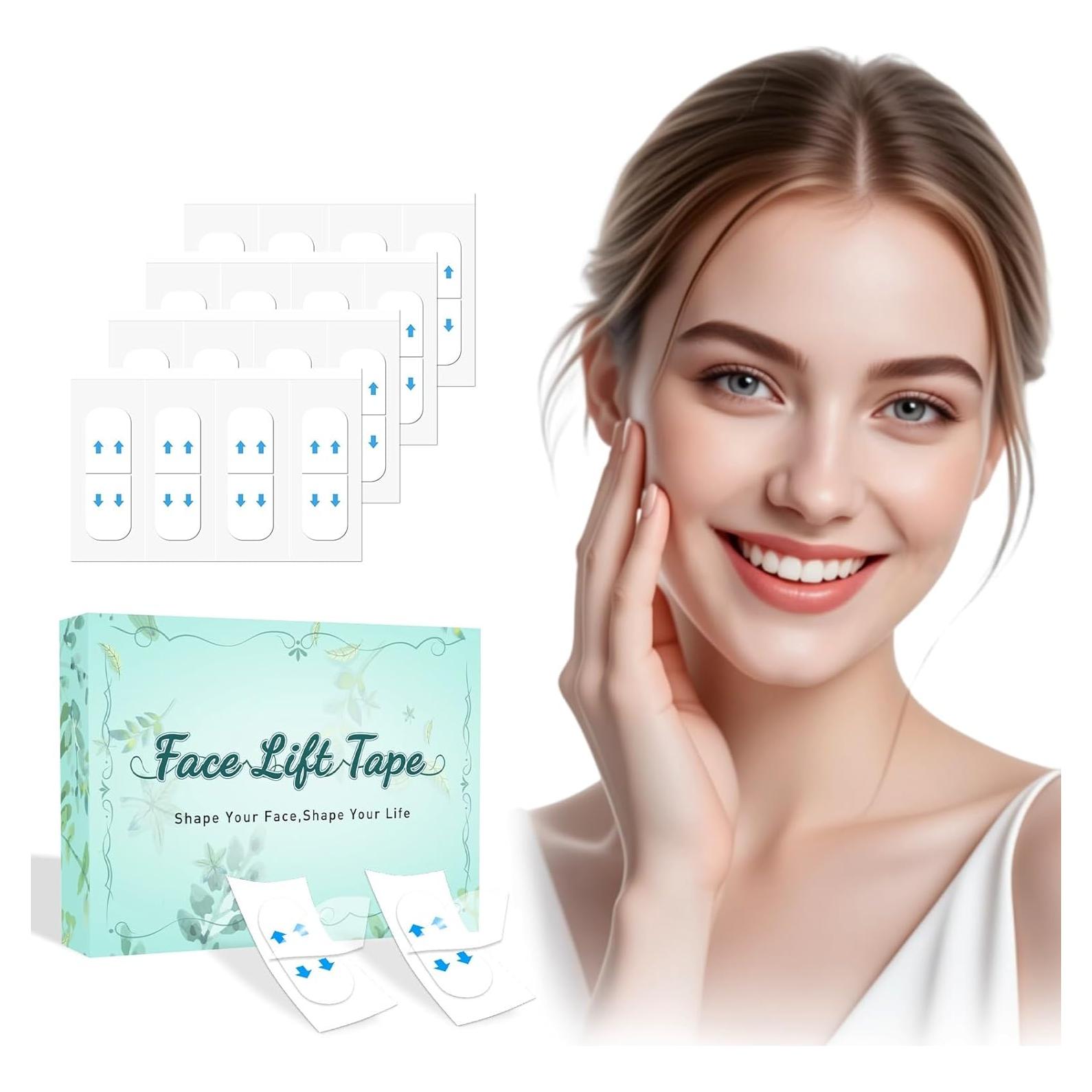 Cinta Levantadora Invisible KOSOBO para Cara y Cuello - 172 Piezas