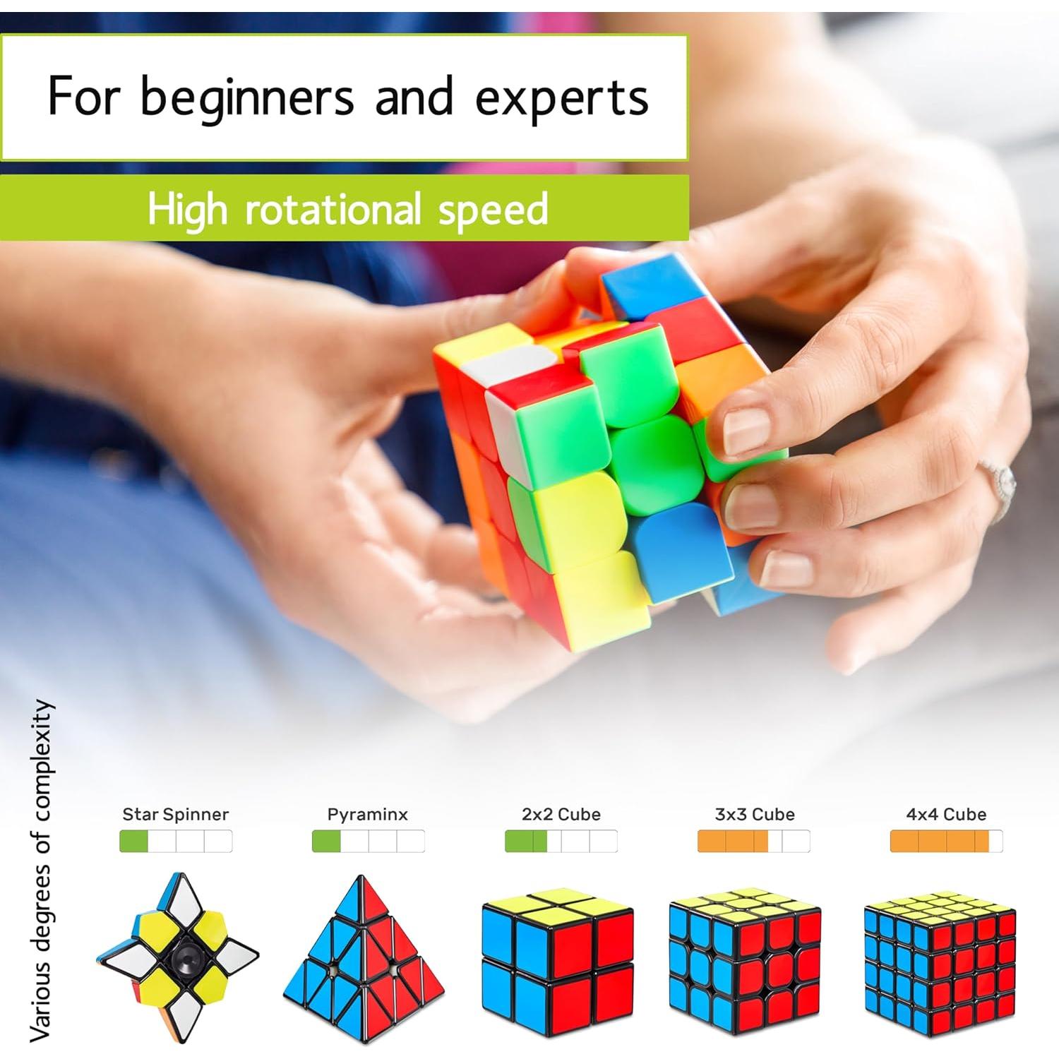CUBIDI Cubo Mágico 3x3 - Juguete Educativo para Niños