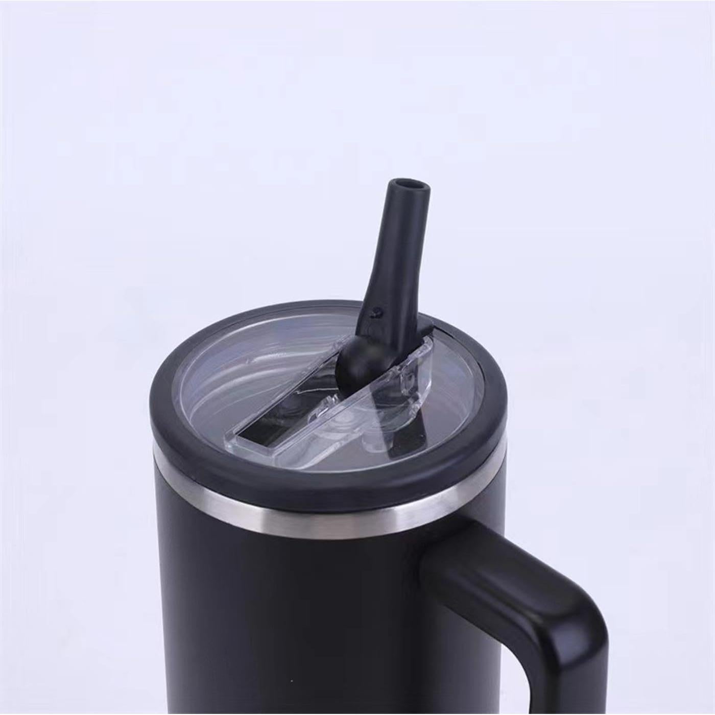 Tapa de Reemplazo Stanley 30 oz con Popote Plegable - Negro