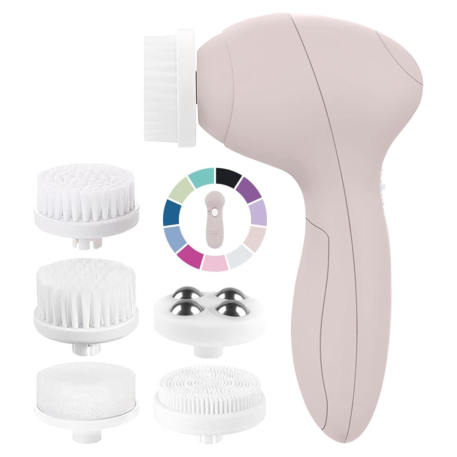 Cepillo Facial Exfoliante VISOFO Ágata con 5 Cabezales