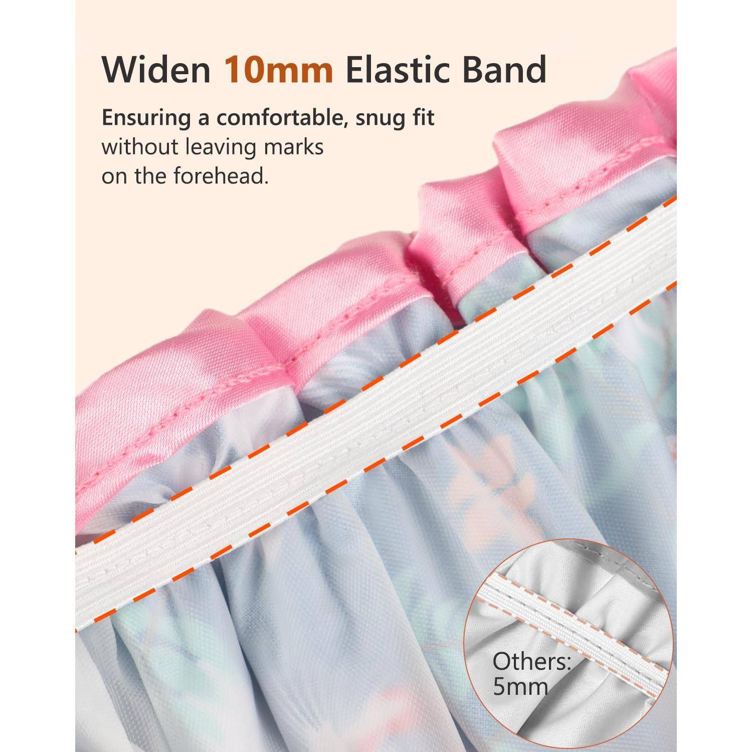 Gorro de Ducha Extra Grande Mikimini Flamenco Impermeable