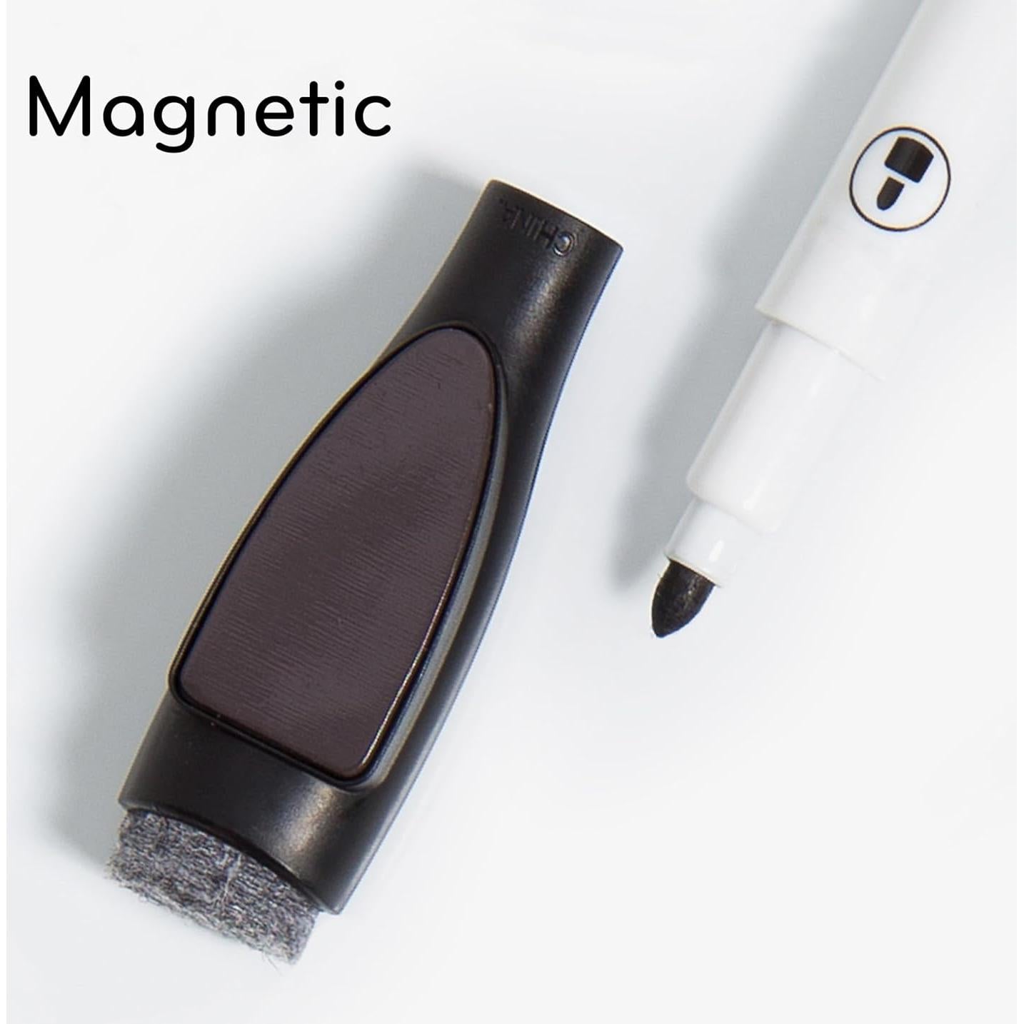 Marcadores de Pizarra Blanca U Brands Set de 6 Punta Fina