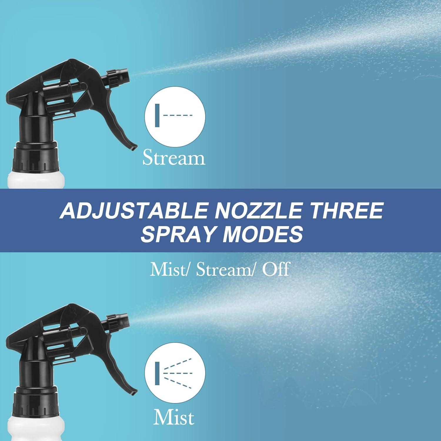 Paquete de 10 Botellas de Spray Reutilizables Gandeer 480 ml