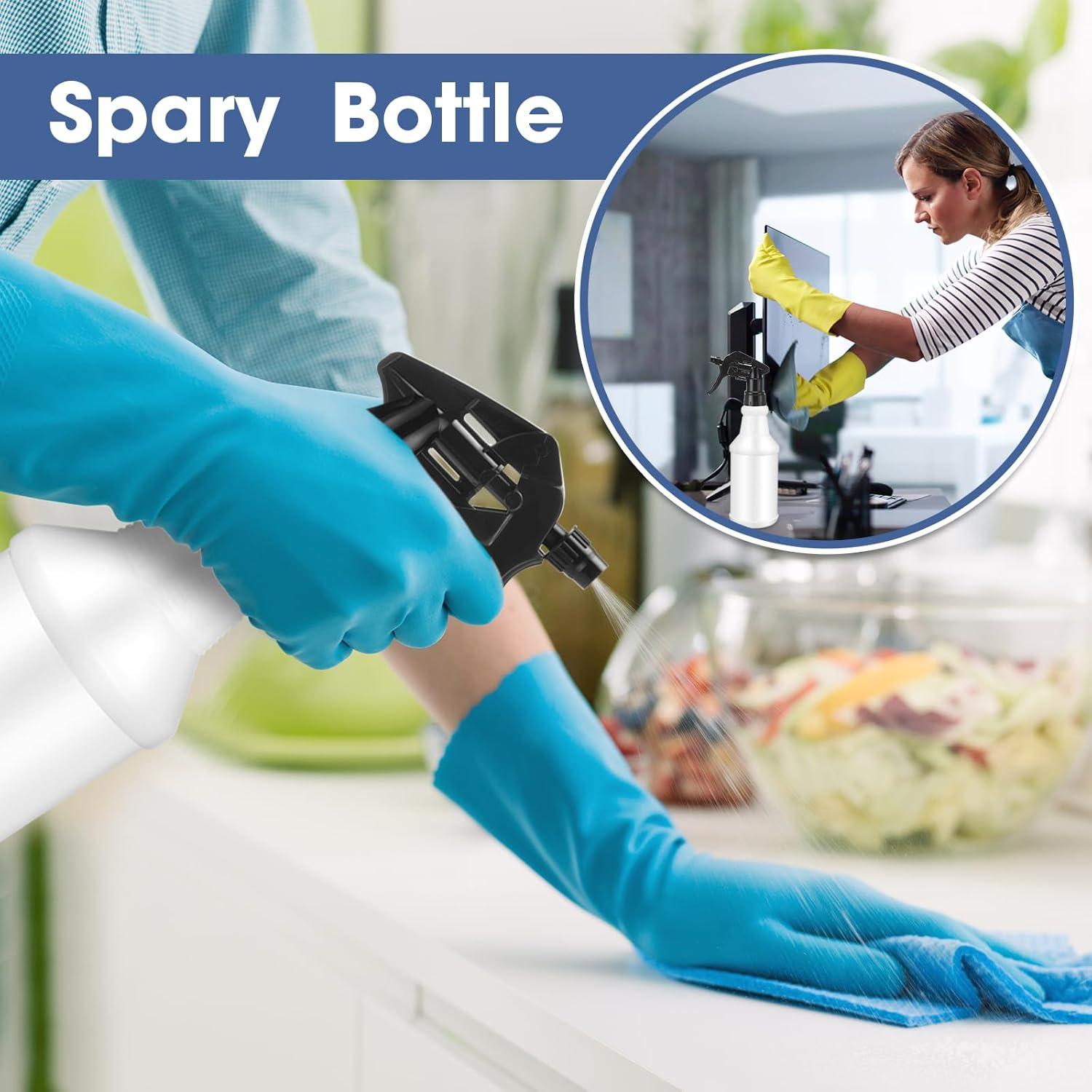 Paquete de 10 Botellas de Spray Reutilizables Gandeer 480 ml