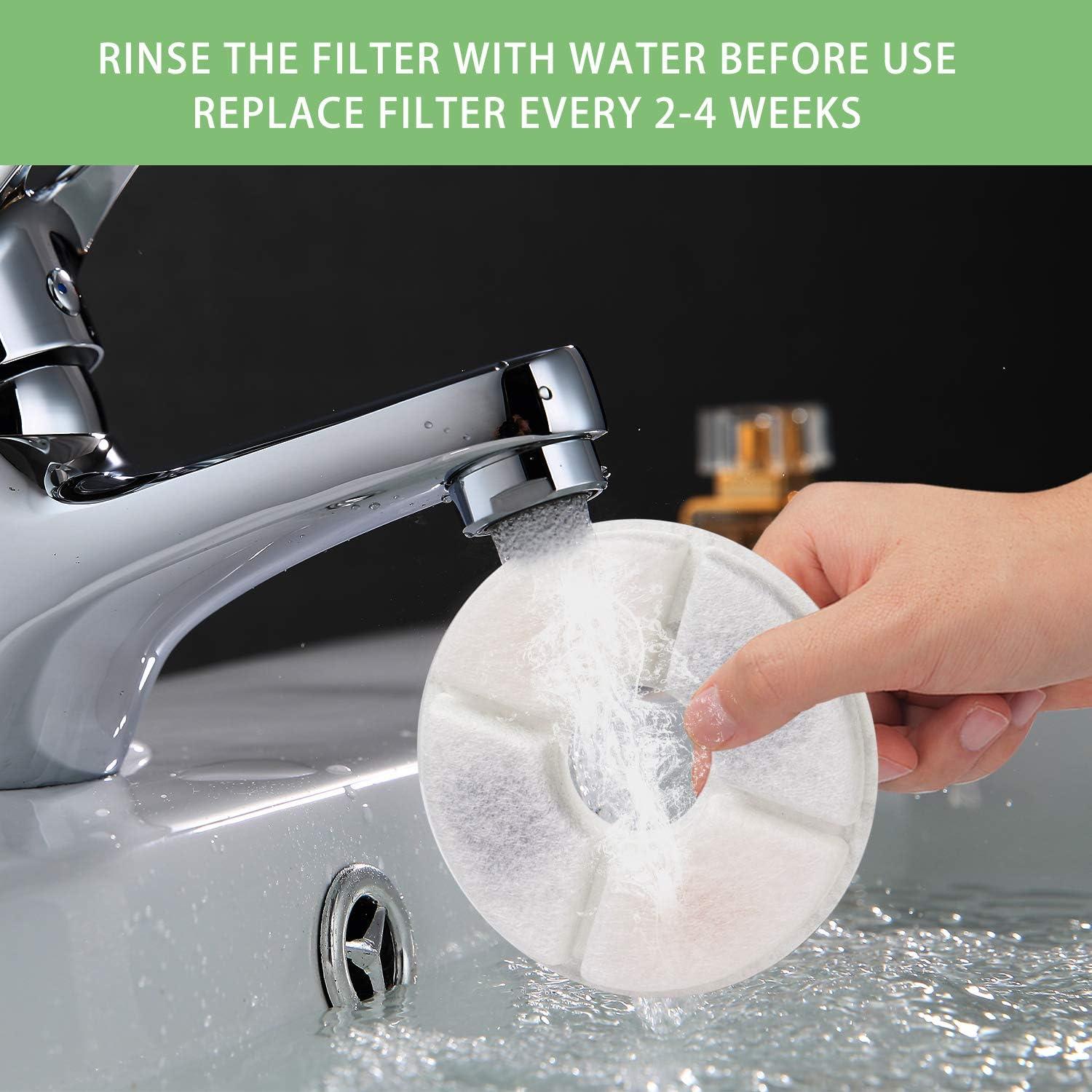 Filtros de Reemplazo para Fuente de Agua Gatos Wonder Creature 6 Pzas