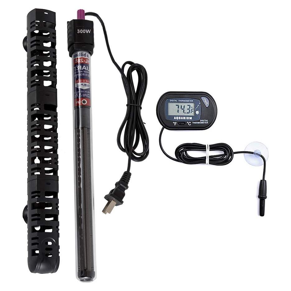 Calentador de Acuario Sumergible MQ 300W para 130-227 Litros