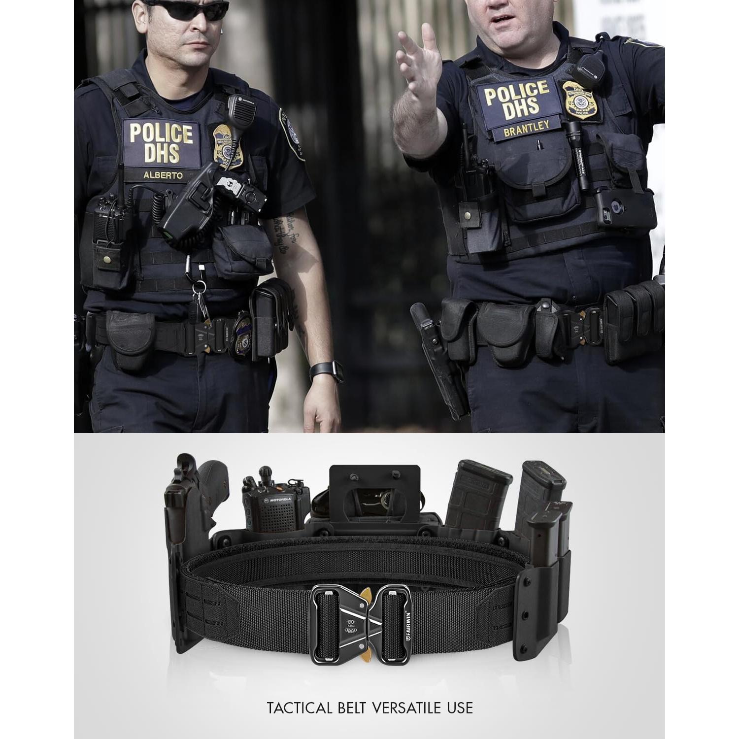 Cinturón Táctico FAIRWIN 5,08 cm Ajustable para Combate