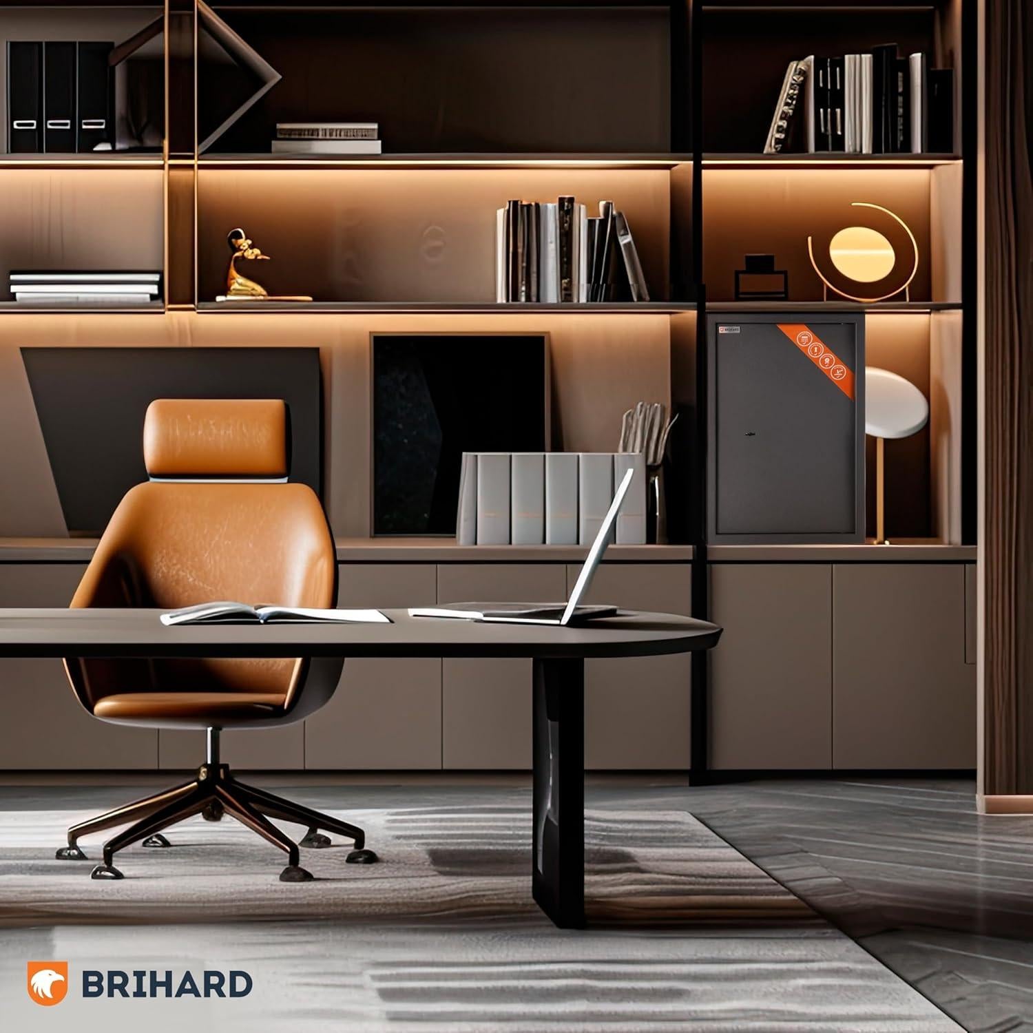 Caja Fuerte Brihard Business XL 50cm x 35cm x 36cm 60L