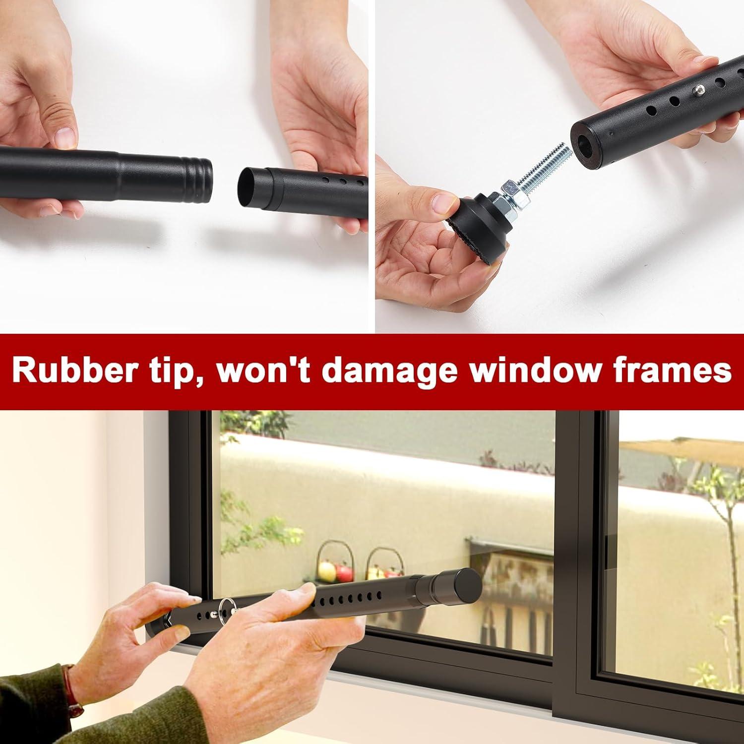 Barra de Seguridad Ajustable Keplrend para Puertas 99-135cm