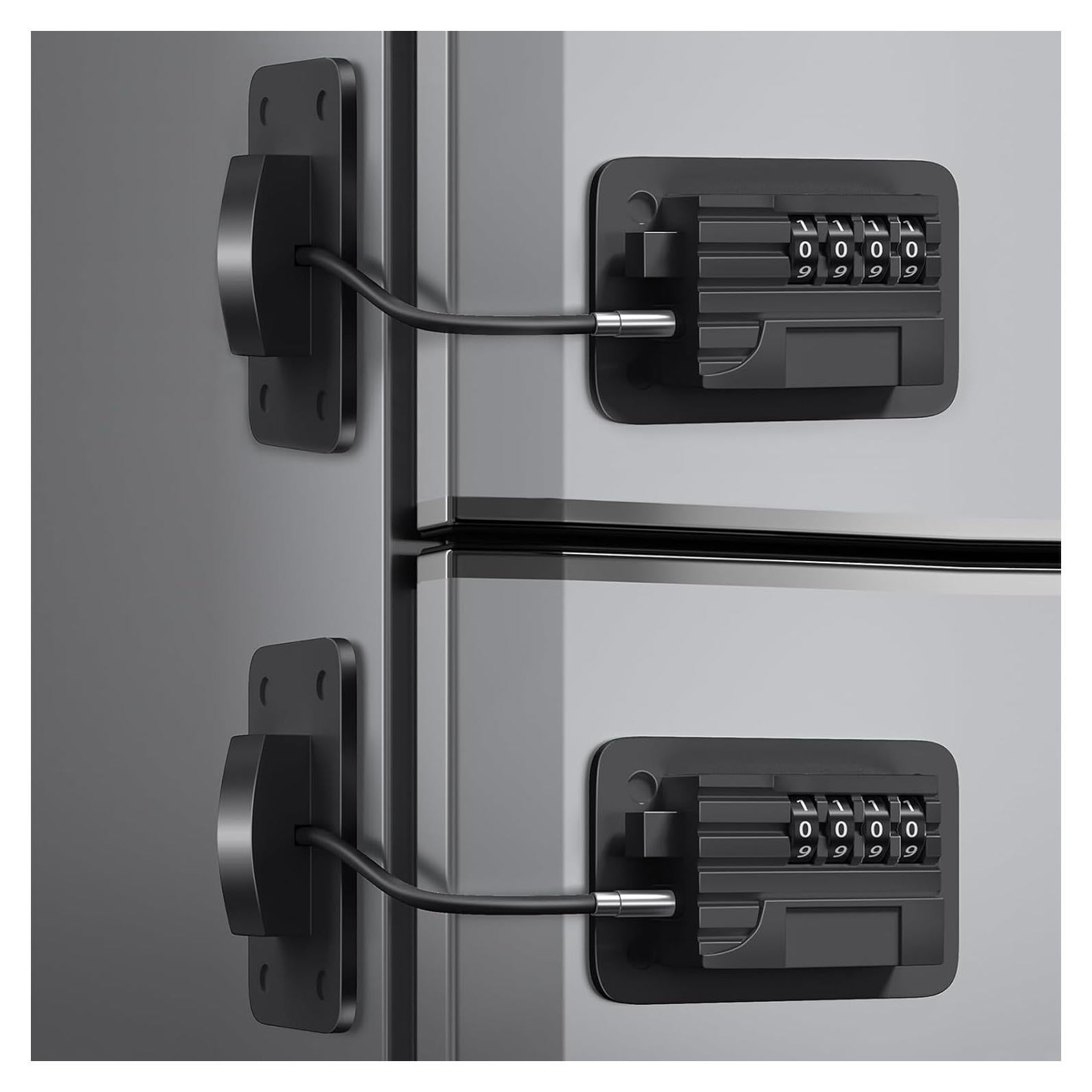 Candado de Combinación KIZZHISI para Refrigerador - 2 Paquetes