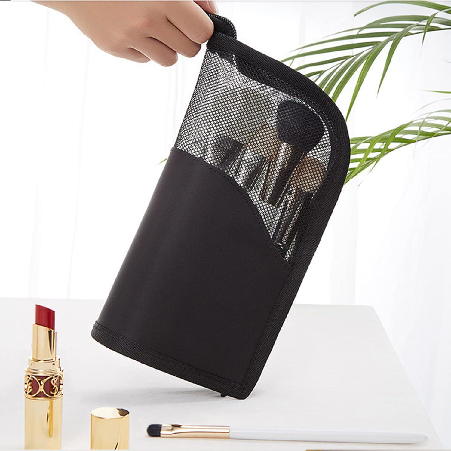 Estuche de Viaje Linsiter para Brochas de Maquillaje Negro