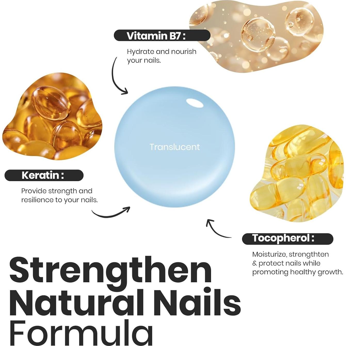 Set de Esmalte de Uñas Jelly Beetles 6 Colores Pastel 15ml