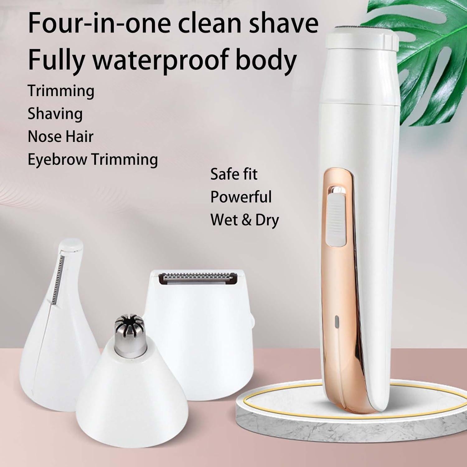 Afeitadora Eléctrica 4 en 1 UNI-RHYTHM Oro para Mujeres