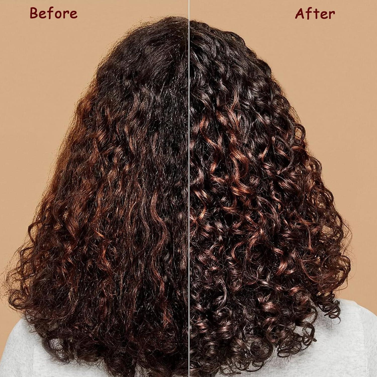 Cepillo Definidor de Rizos UVZNUMG Beige 29.6x11.6cm