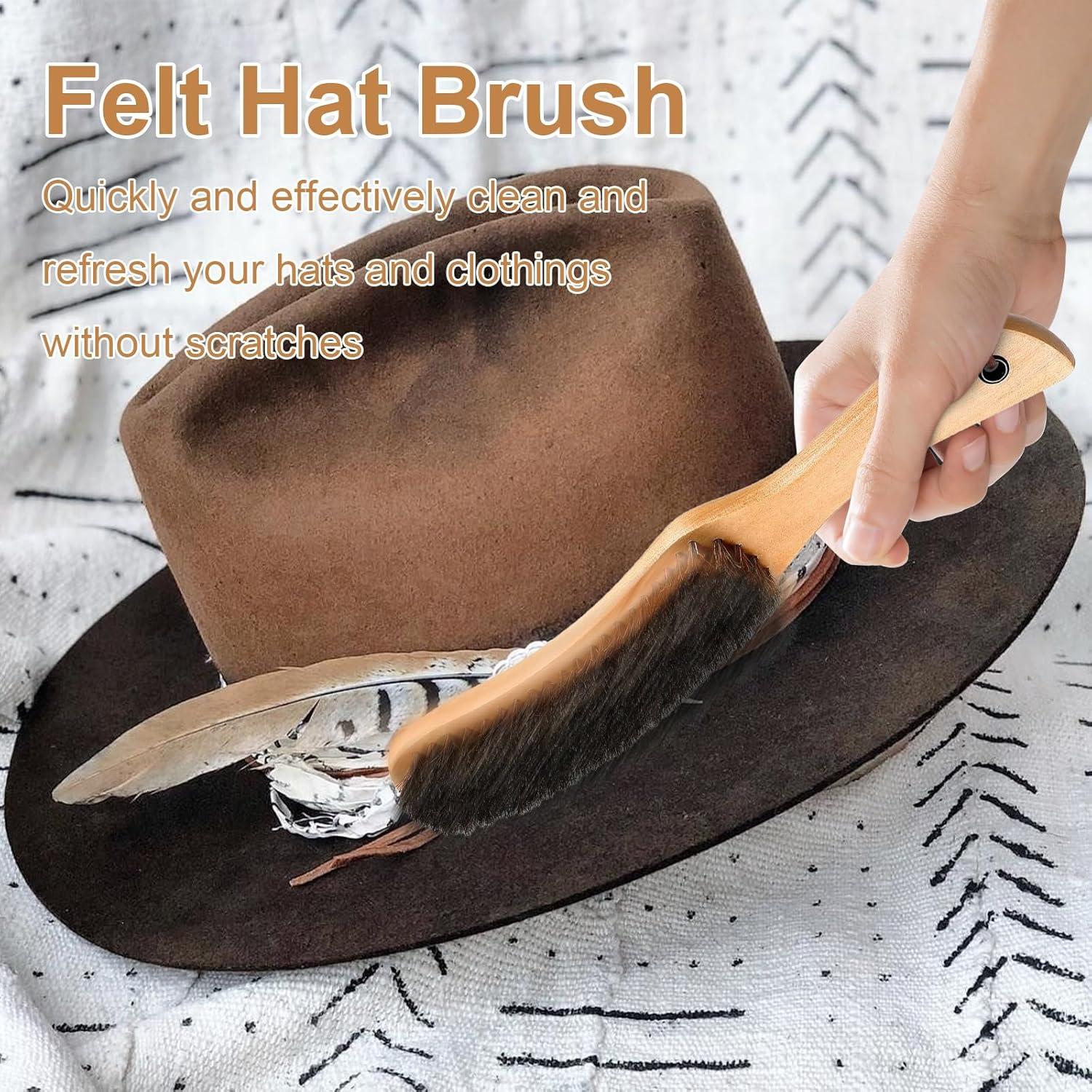 Cepillo para Sombreros Starfa de Cerda de Jabalí 26.9 cm