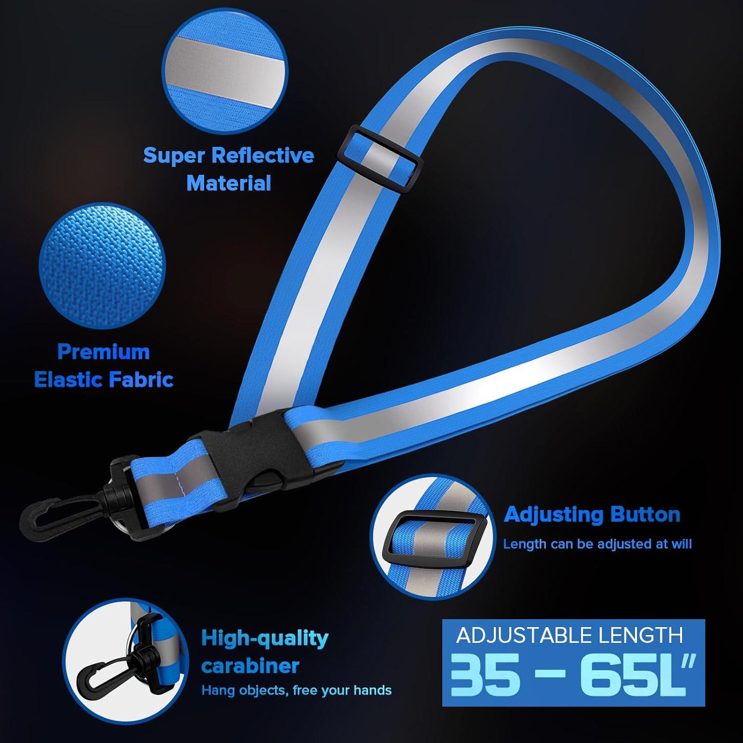 Faja Reflectante Simket para Correr y Caminar de Noche