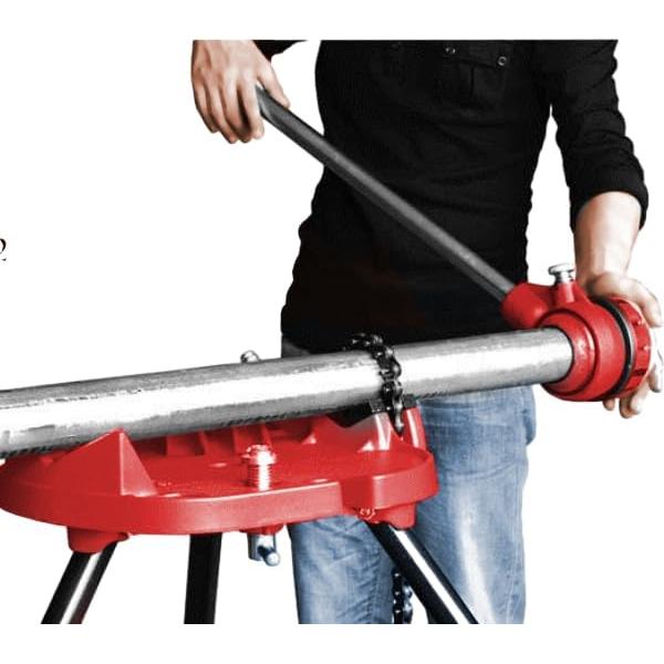 Kit de Roscado de Tuberías HFS con 3 Dados - Hierro Fundido