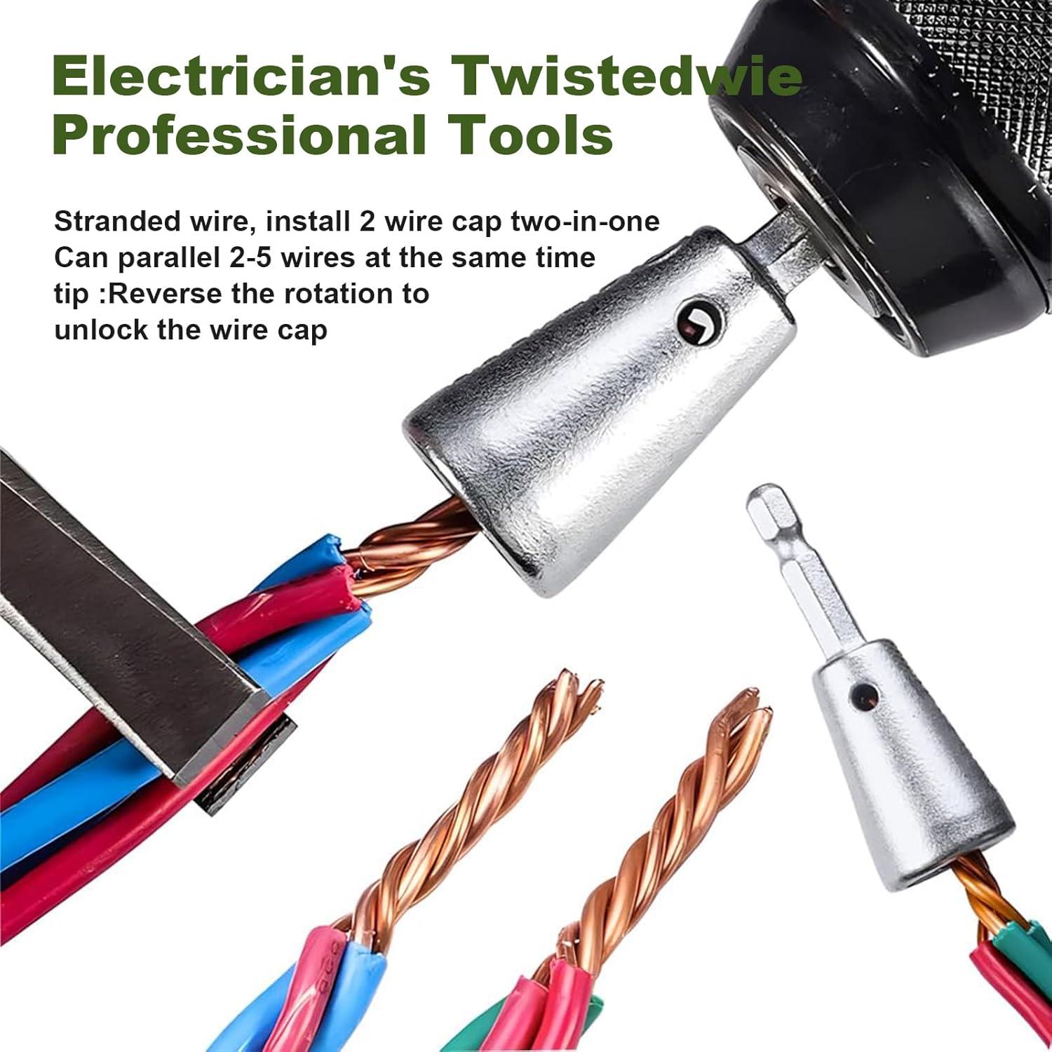 Desforradora de Cables Mozeyerh 8 en 1 para Taladro 0.62 kg