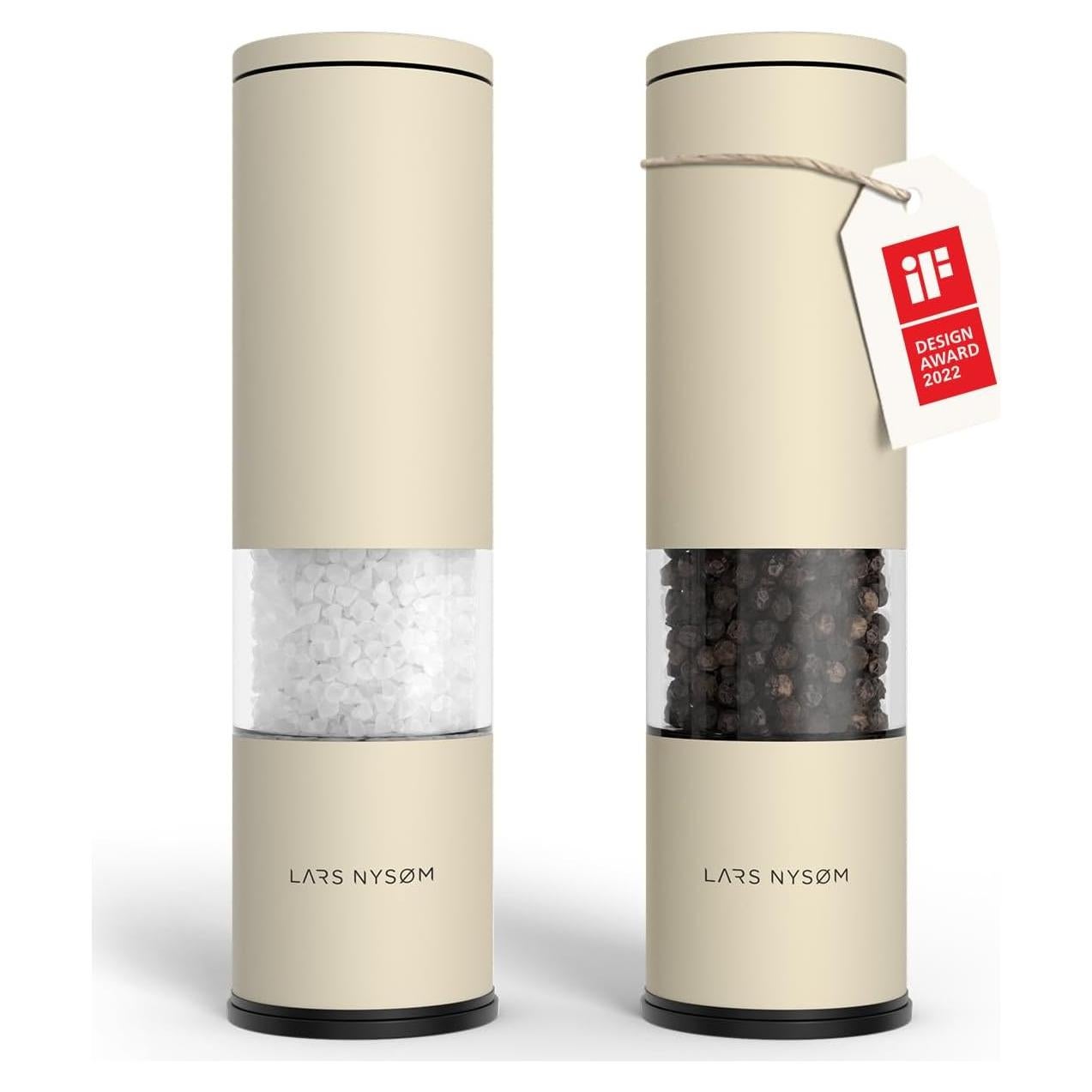 Juego de Molinillos de Sal y Pimienta LARS NYSØM 2 Piezas Manuales