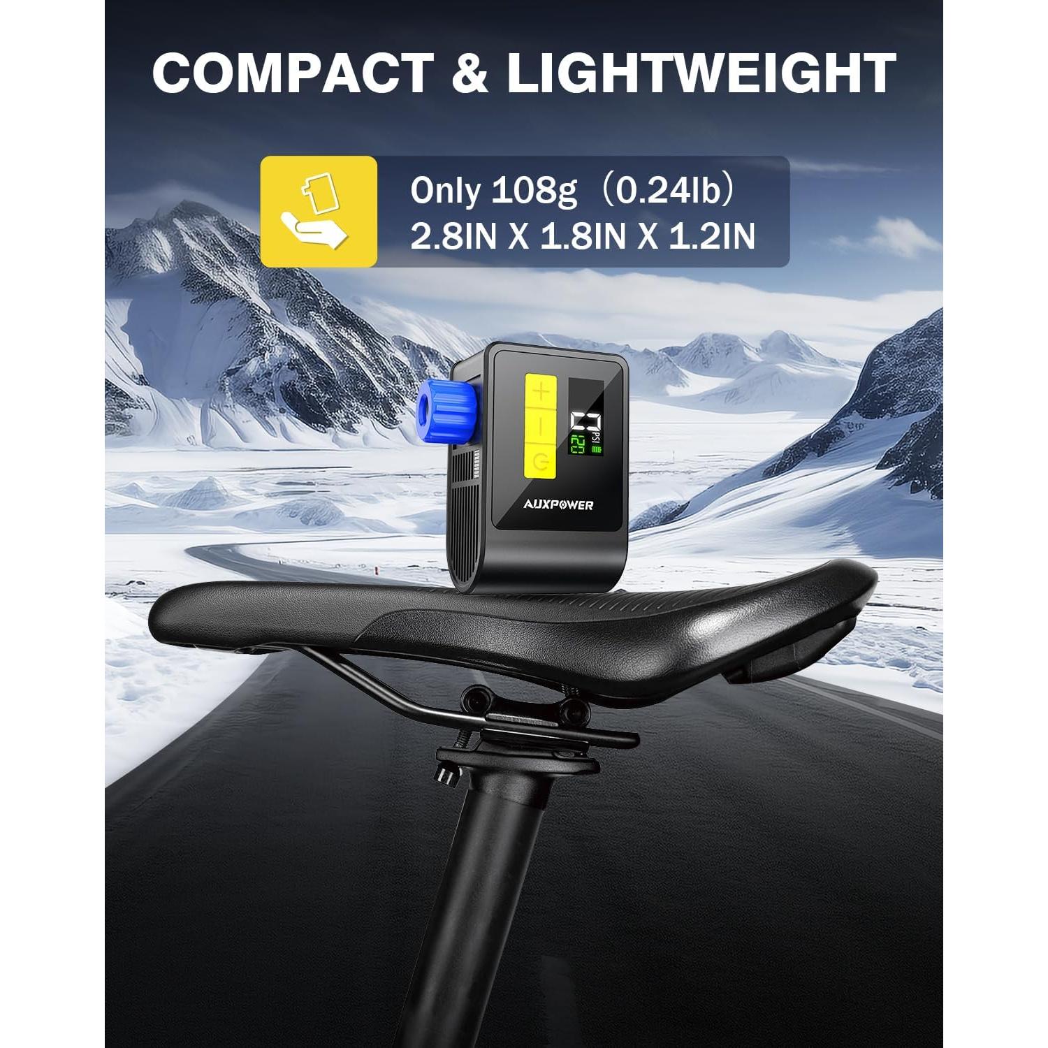 Bomba Eléctrica Auxpower AP-BL03 120PSI con Manómetro