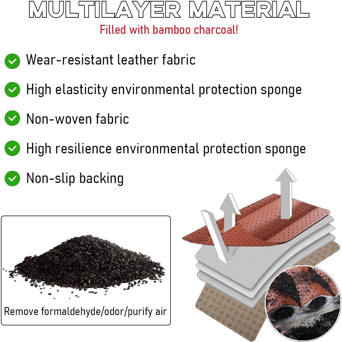 Cubierta de Asiento Frontal Sylvil PU Negro Universal 52.1x48cm