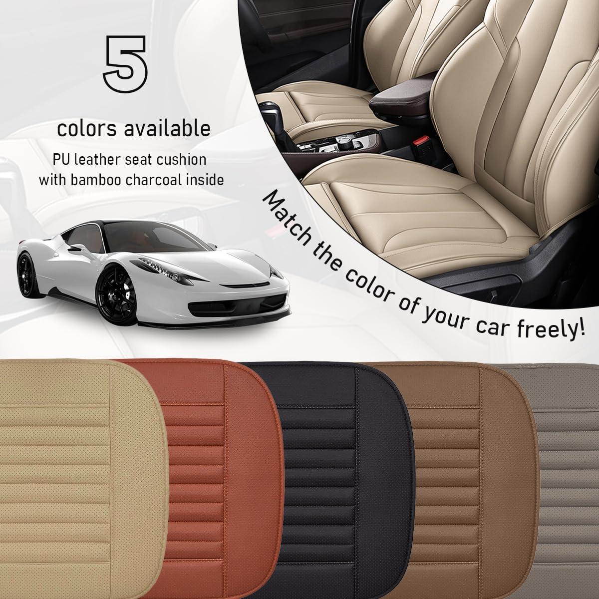 Cubierta de Asiento Frontal Sylvil PU Negro Universal 52.1x48cm