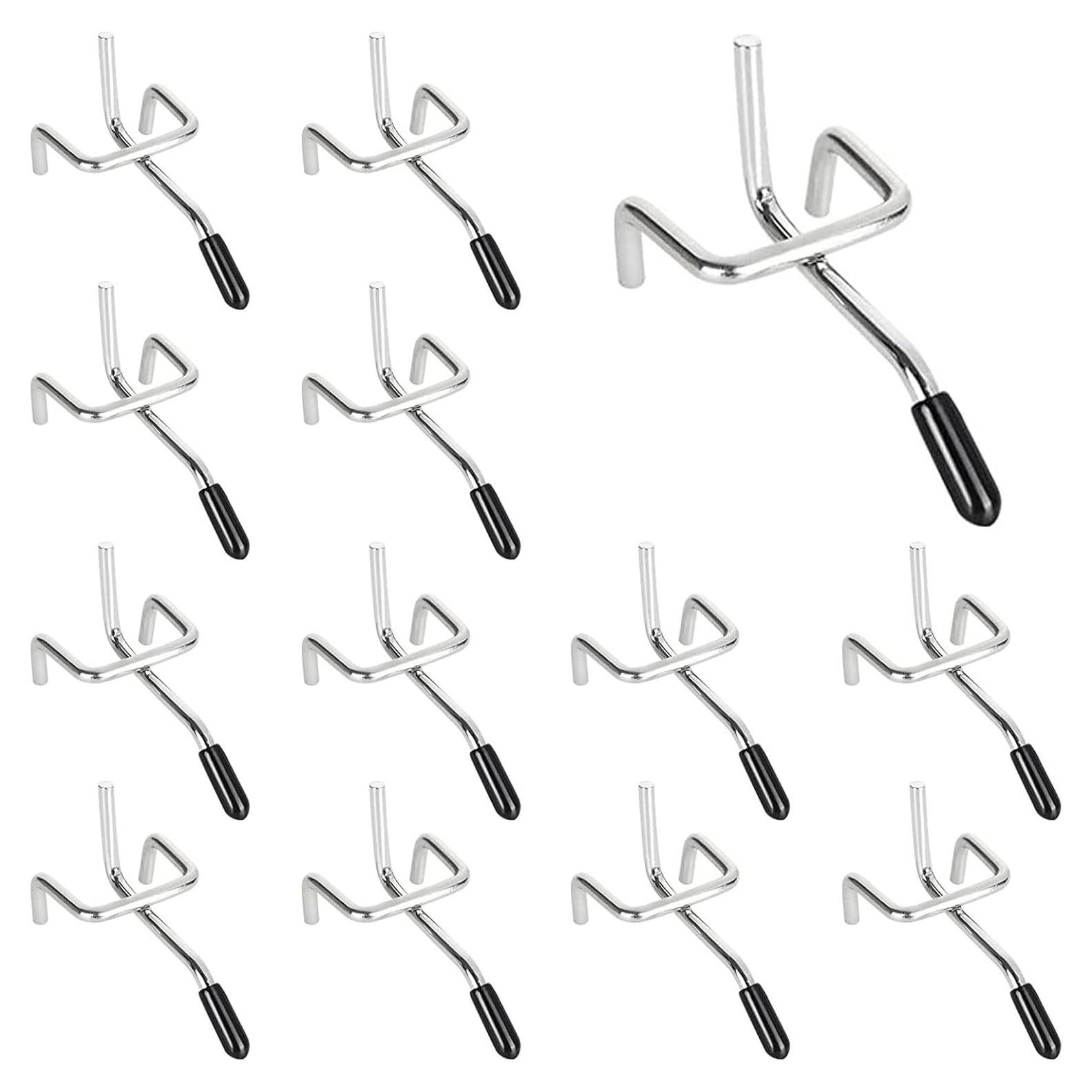 25 Ganchos para Tablero de Clavos GrliTra 5 cm Acero Galvanizado