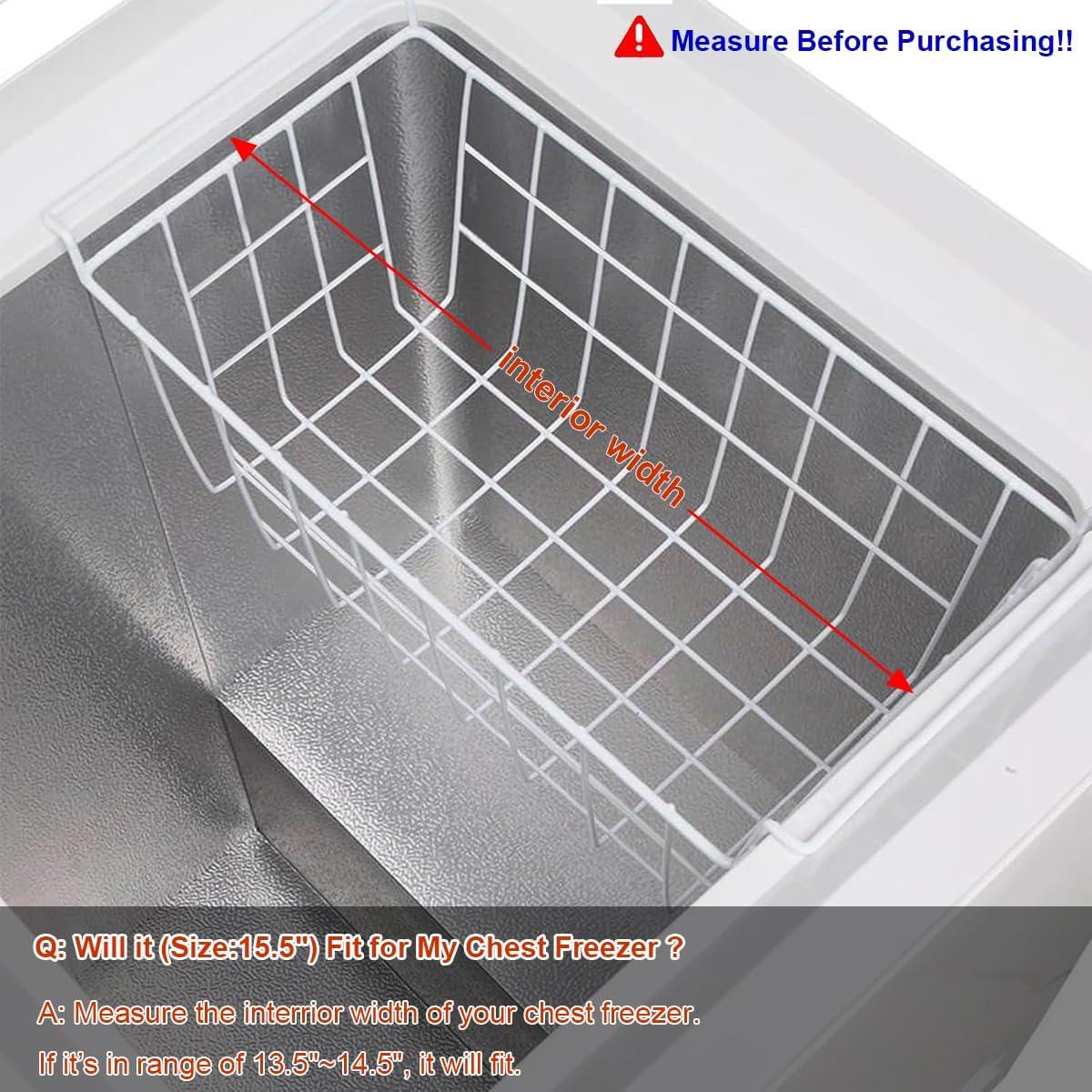 Cestas Organizadoras de Congelador Horizontal Homics - Juego de 2