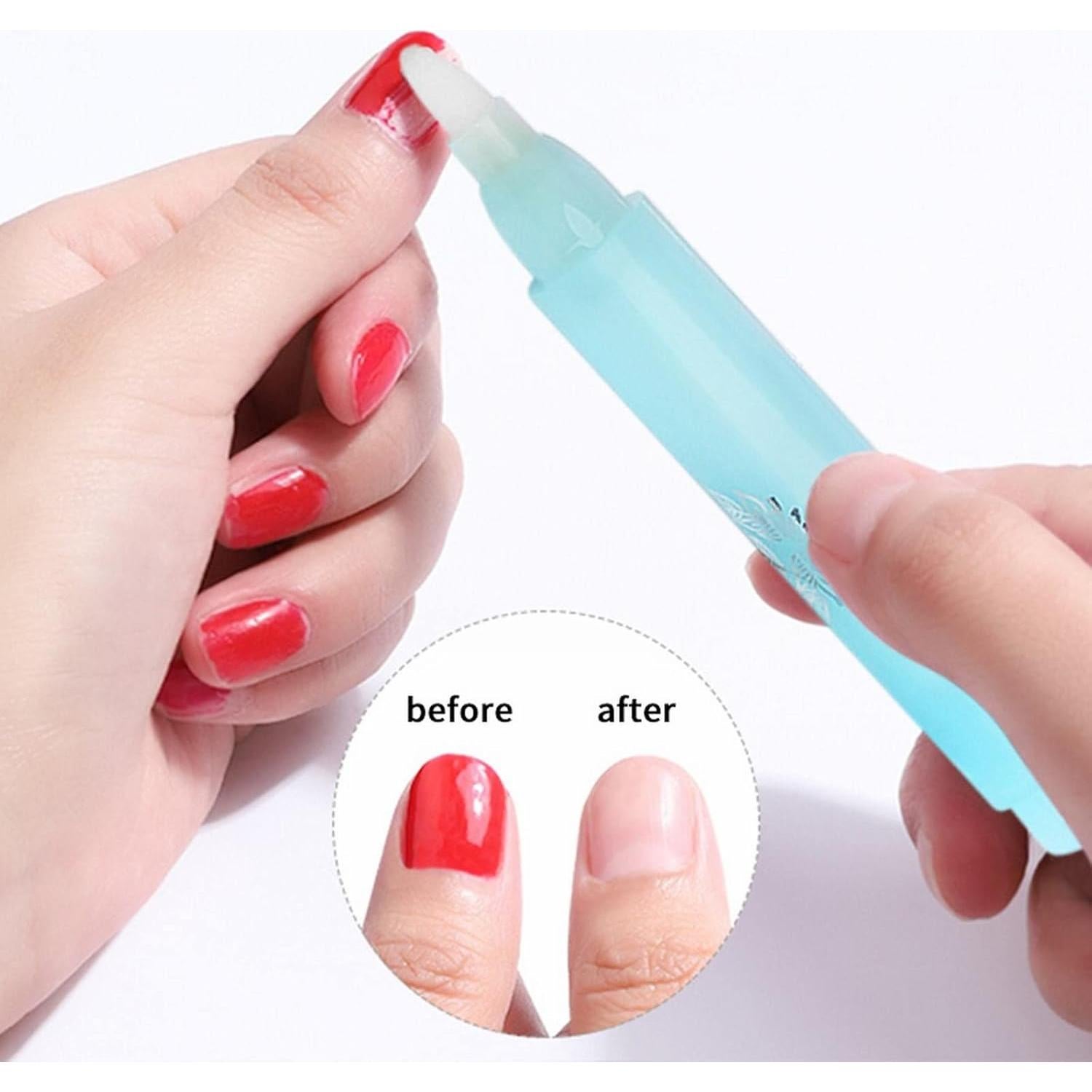 Cleaner Erase Removal Mistake Refillable Manicure Tools Gel Nail Polish Remover Pen Nail Remover Nail Edge Modifier Nail Edge Cleaner Nail Polish Modifier Water 2ml（A #2)