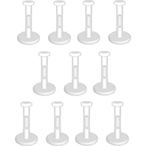 Tapones Planos Bioflex Claro 3mm 14GA 10 Unidades