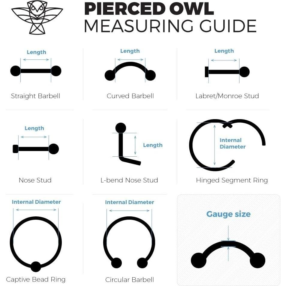 Tapones Planos Bioflex Claro 3mm 14GA 10 Unidades