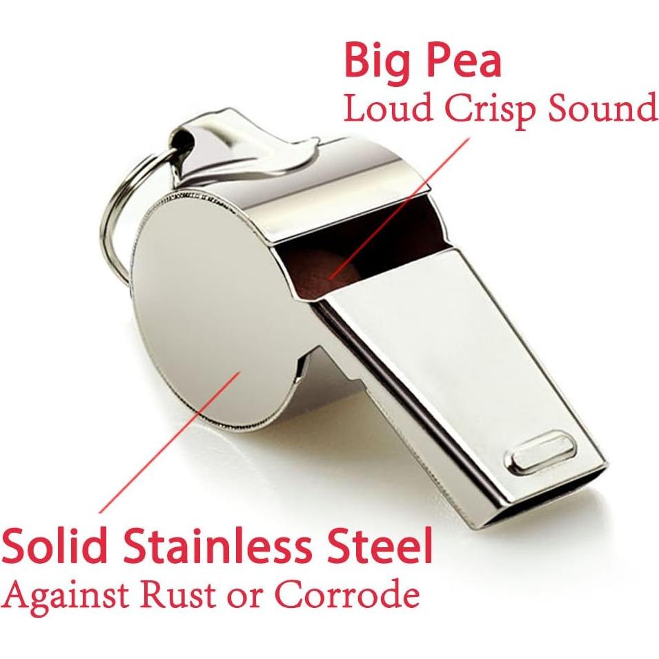 Silbatos Deportivos Hipat - 12 Piezas, Sonido Claro y Fuerte